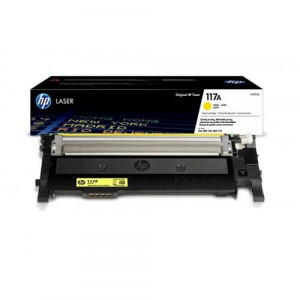 HP Toner W2072A Standard Capacity No. 117A yellow
