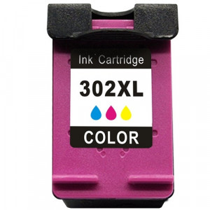 HP 302XL Färg Miljöbläck 17ml bulk
