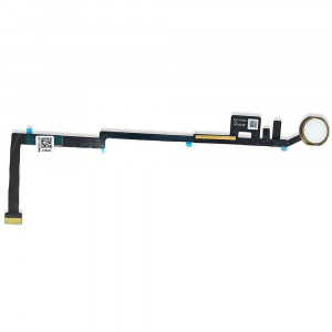 Ipad 5 / 6 9,7 2017 2018 Hemknapp med Flex Vit