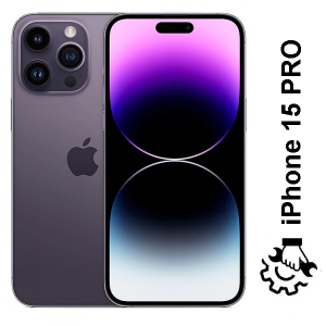 Skärmbyte iPhone 15 PRO Glasbyte och Display Premium
