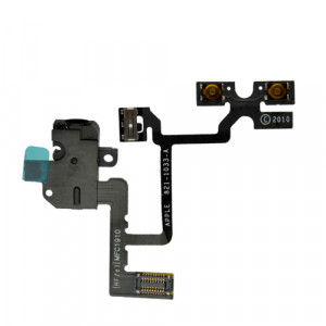 Volymflexkabel iPhone 4 svart (821-1355-A)