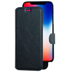 Fodral iPhone 11 PRO - Svart Champion 2-in-1 plånboksfodral med avtagbart skal