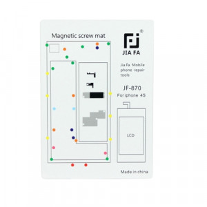 iPhone 4S Magnetisk skruvmatta med karta
