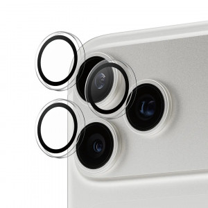Kameraskydd iPhone 17 - Hybrid Glas