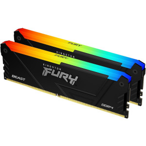 RAM - DDR4 16GB 3200 2x8GB Kingston Fury Beast RGB