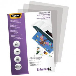 Lamineringsfickor A4 80 micron 100-pack Fellowes