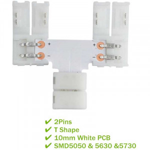 LED strömförgrening 2-pin T-kontakt SMD5050 220V