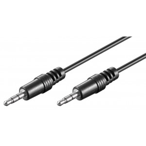 Ljudkabel 3.5mm - 3.5mm (ha-ha) 5m