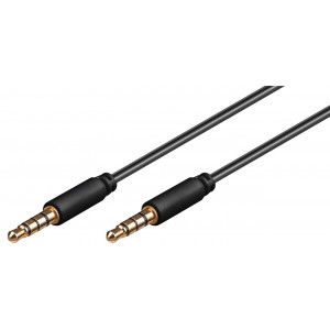 Ljudkabel 2.5mm - 3.5mm (ha-ho) 2m