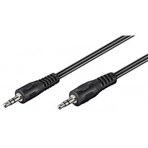 Ljudkabel 3.5mm - 3.5mm (ha-ha) 10m