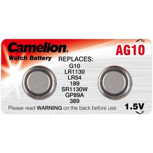 Batteri LR1130/189/D189A/RW89/AG10/LR54/G10 2-pack