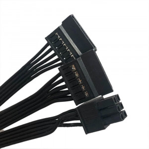 Modulär PSU Strömkabel 6 pin - 2 x SATA (ha-ho) An