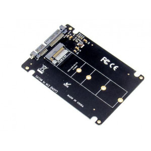 M.2 SSD Adapter till SATA 2.5" M.2 B Key adapter
