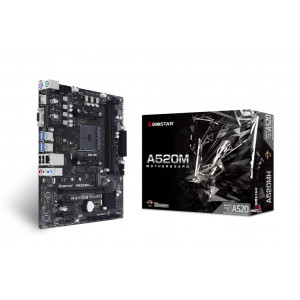 Moderkort - AM4 Biostar A520MHP 2xDDR4
