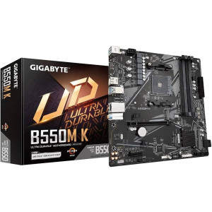 Moderkort AM4 B550M Gigabyte B550M K 4xDDR4