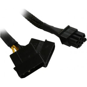 Modulär PSU strömkabel 6 pin - 2 x Molex Antec