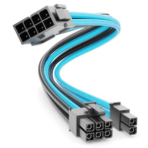 Modulär PSU strömkabel 6 pin - 2xMolex