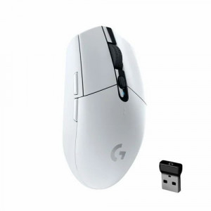 Mus - Trådlös - Logitech G304 Lightspeed vit