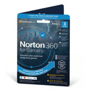 Norton 360 med 50GB Molnlagring 1år 3-datorer