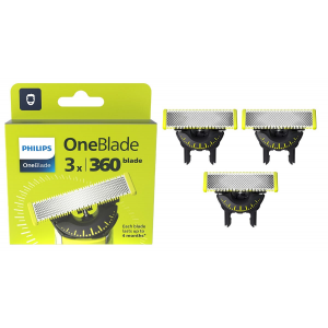 Philips OneBlade 360 QP430 Rakblad 3-pack