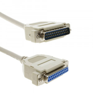 Parallel kabel DB25 ha - DB25 ho 3m Förlängning
