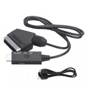 SCART - HDMI kabel, kopplar Scart till HDMI TV