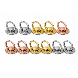 Ringhållare till mobiltelefon i metall roterbar