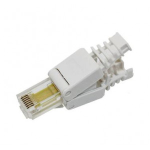 RJ45-kontakt CAT6 oskärmad UTP kort verktygsfri