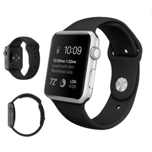 Apple Watch Armband 38mm / 40mm / 41mm Svart 3-pack