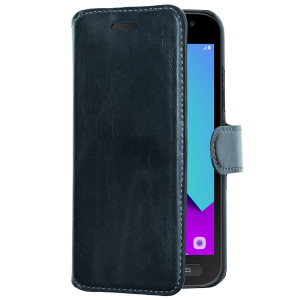 Fodral Samsung Galaxy XCover 4 och XCover 4S Plånboksfodral svart med kortplatser