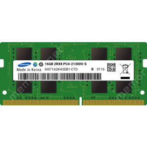 SODIMM DDR4 16GB 2666MHz - Samsung M471A2K43DB1-CTD