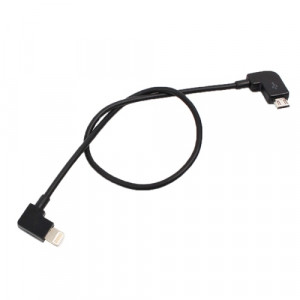 Lightning - Micro USB Kabel (hane - hane) 30cm