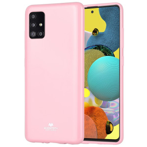 Skal Samsung Galaxy A51 Silikonskal Rosa