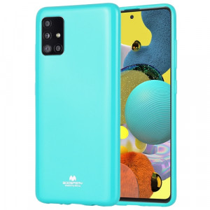 Skal Samsung Galaxy A51 Silikonskal Turkos