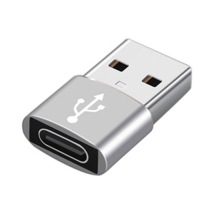 USB-C - USB-A adapter (hona - hane) OTG aluminium