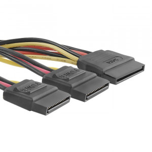 SATA Strömkabel SATA - 2 x SATA (ho-ho) splitter