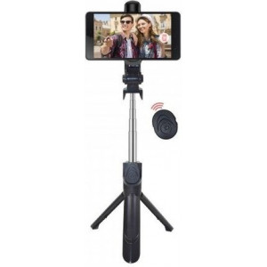 Selfie Stick med Bluetooth Fjärr och Tripod 2 i 1
