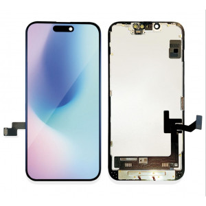 Skärm iPhone 16e - Svart Premium Kvalitet