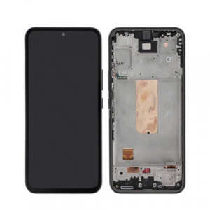 Skärm Samsung Galaxy A54 5G A546B Svart ram