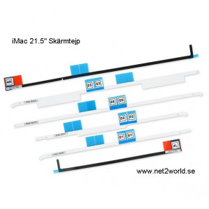 LCD Tejp iMac 21.5 2009-2022, Självhäftande reparationskit A1418 A2116 6 delar
