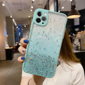 Skal iPhone 11 - Glitter Turkos