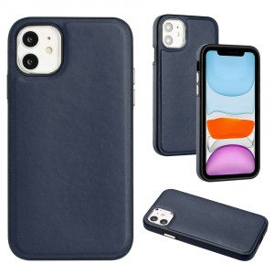 Skal iPhone 11 - Läderstruktur Blå