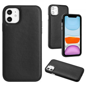 Skal iPhone 11 - Läderstruktur Svart