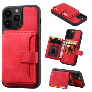 Skal iPhone 11 - Plånbok Kortplatser Röd