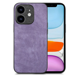 Skal iPhone 11 - Vintage Konstläder Lila
