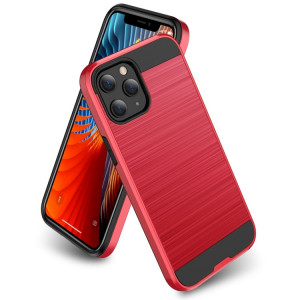 Skal iPhone 12 / 12 PRO - Stöttåligt Röd