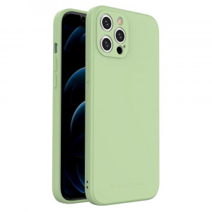 Skal iPhone 12 PRO MAX - Silikonskal Grön