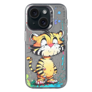 Skal iPhone 16e / 14 / 13 - Färgglad Figur Tiger
