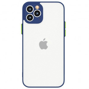 Skal iPhone 13 PRO - Silikon Transparent Blå