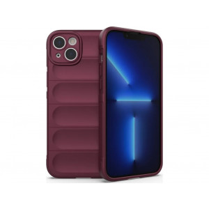 Skal iPhone 14 PLUS - MS Skyddsskal Vinröd